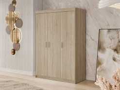 Garderobeskab Novduni 101 (Sonoma eg)