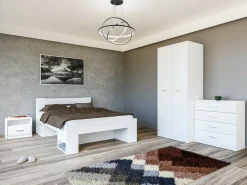 Garderobeskab Novsore 120 (Hvid)