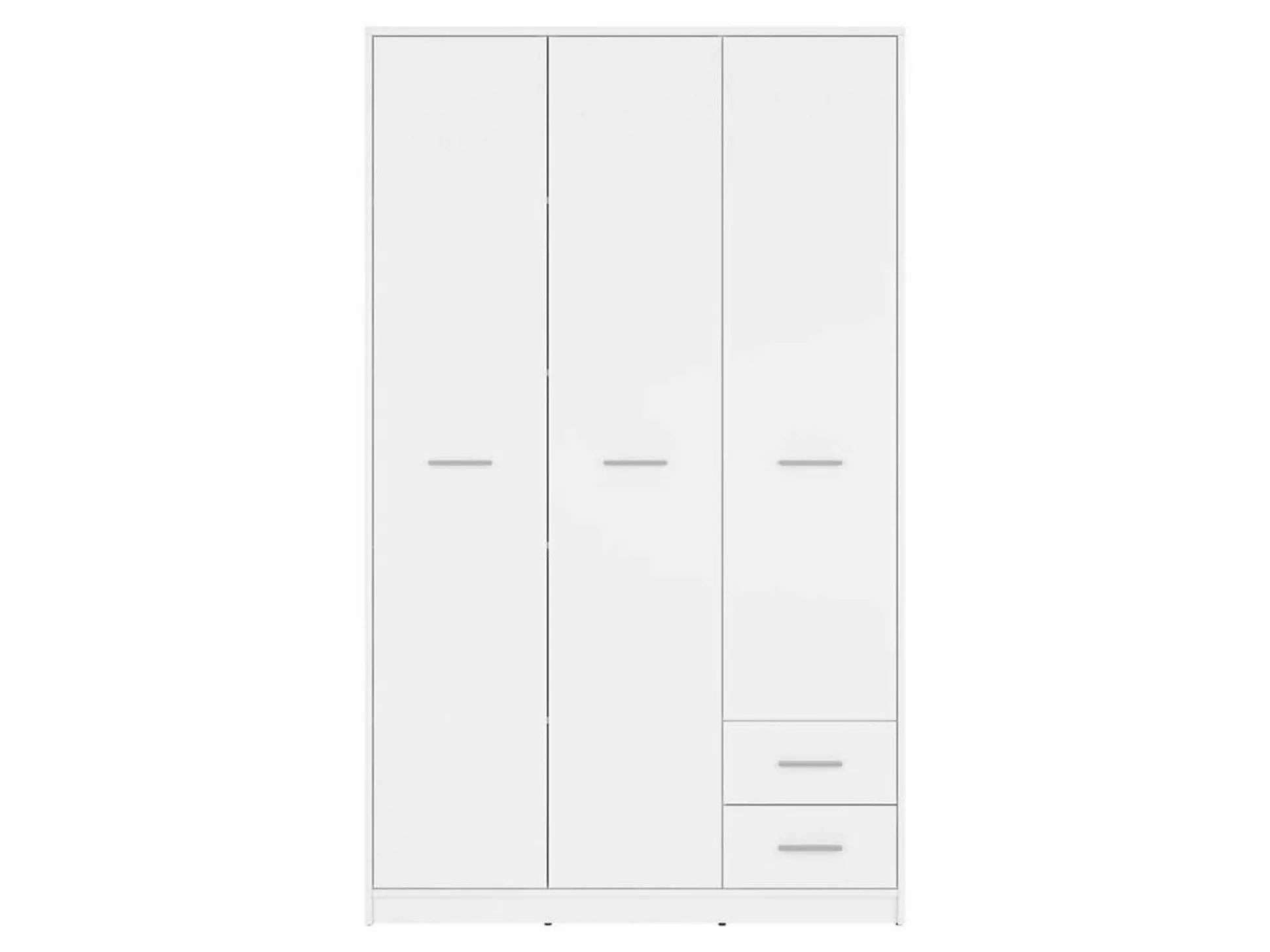 Garderobeskab Novsore 134 (Hvid)
