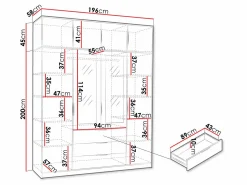 Garderobeskab Ophdome 107