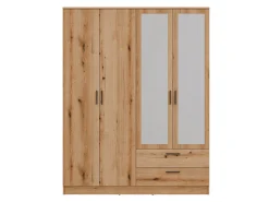 Garderobeskab Orlando 223 (Lys eg)