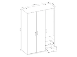 Garderobeskab Orlveno 120