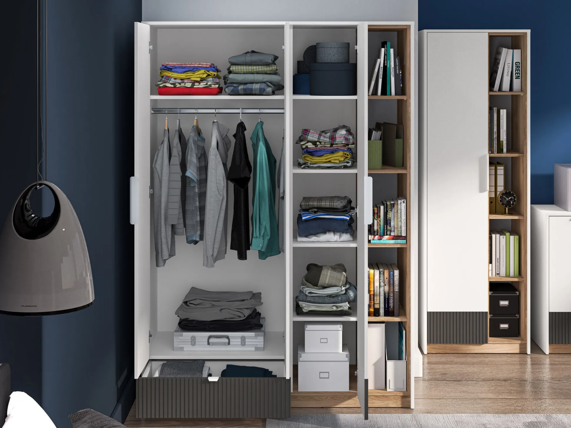 Garderobeskab Orlviro 102