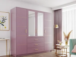 Garderobeskab Rosa I (Lilla)