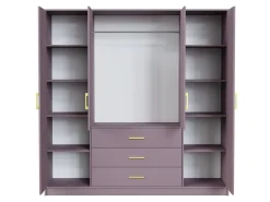 Garderobeskab Rosa I (Lilla)