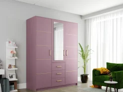 Garderobeskab Rosa (Lilla)