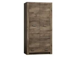 Garderobeskab Serfeno 100 (Mørk aske)