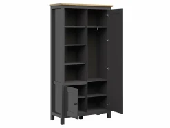 Garderobeskab Sordoro 128 (Grafit + Artisan eg)