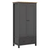 Garderobeskab Sordoro 119 (Grafit + Artisan eg)