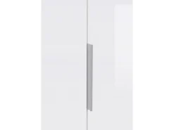 Garderobeskab Tivetra 111 (Wotan eg + Glansfuld hvid)