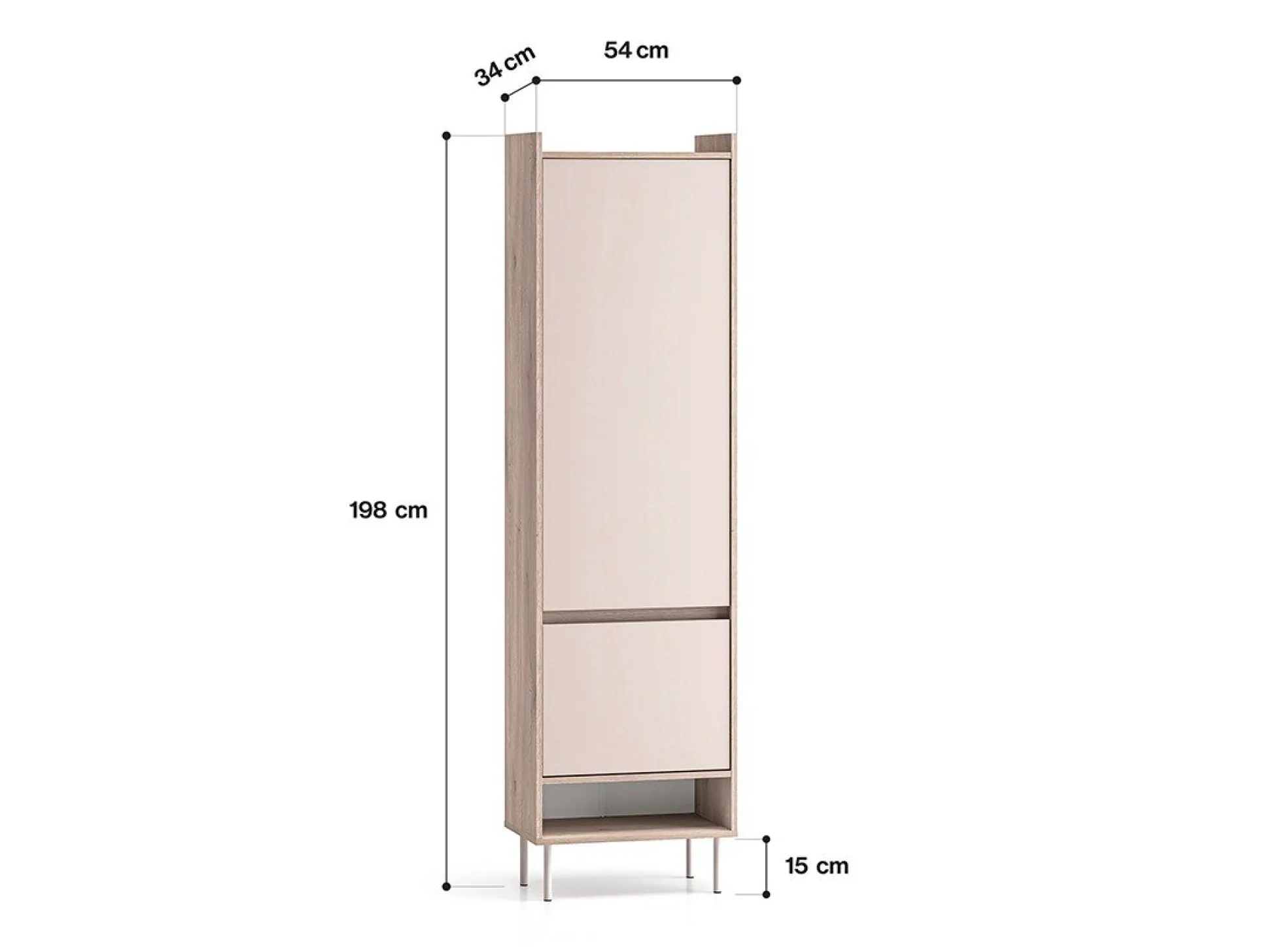 Garderobeskab Tivorlo 100