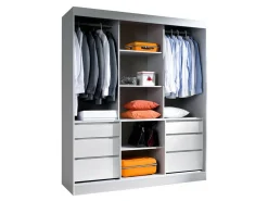 Garderobeskab Toledo 120 (Hvid)