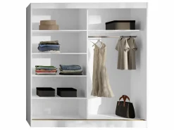 Garderobeskab Toledo 133 (Hvid)