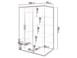 Garderobeskab Veravie 131