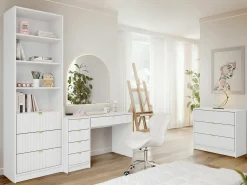 Hjemmekontorsæt Comfivo Papilio V (Hvid)