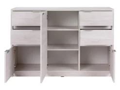 Hjemmekontorsæt Fivelbo 116 (Kloster eg + Blank sort)