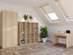 Hjemmekontorsæt Novsore 166 (Sonoma eg)