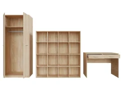 Hjemmekontorsæt Novsore 166 (Sonoma eg)