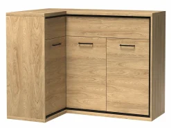 Hjørne kommode Etrmoni 121 (Lyst træ)