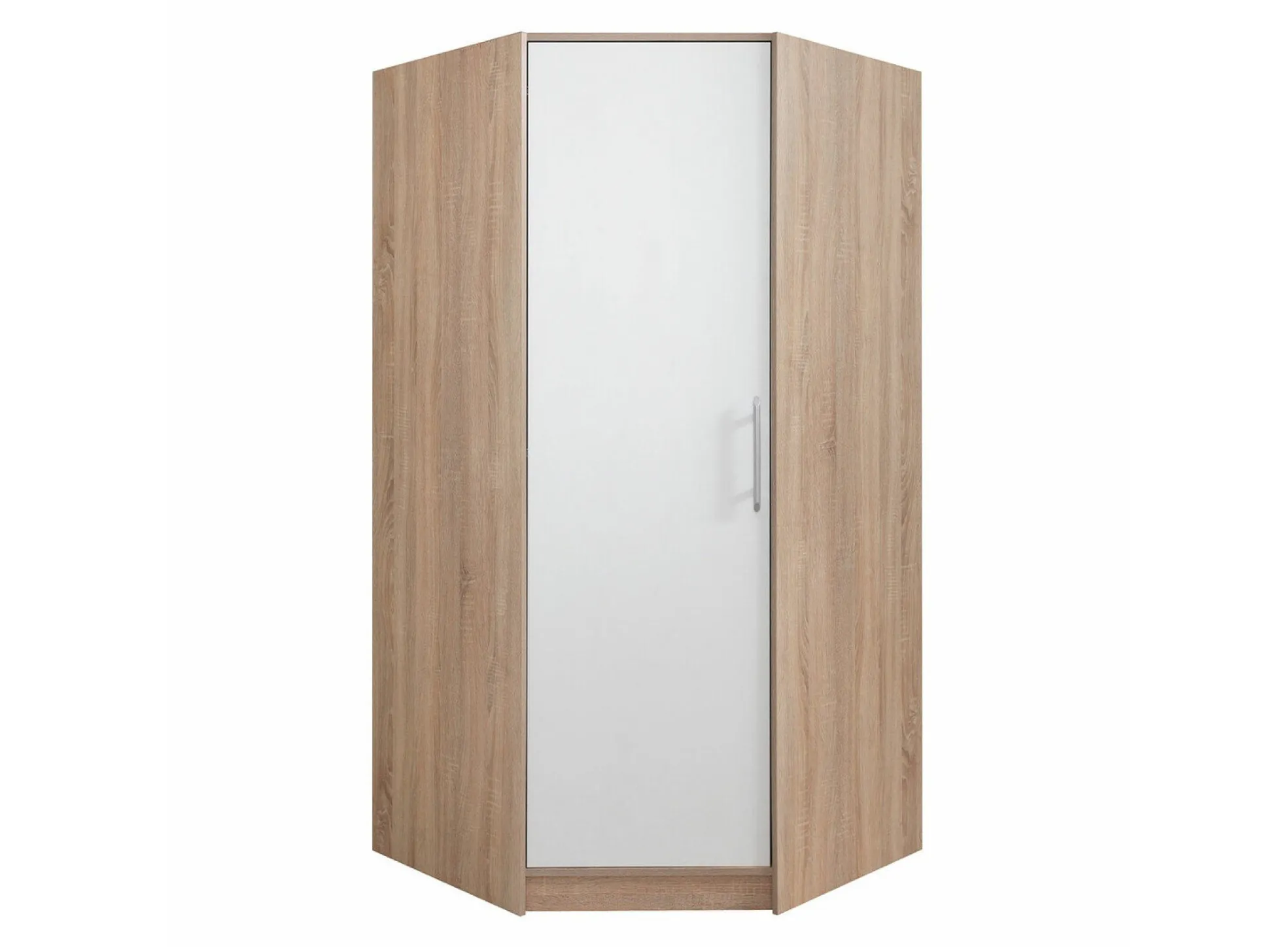 Hjørnegarderob Cavmero 106 (Sonoma eg + Hvid)