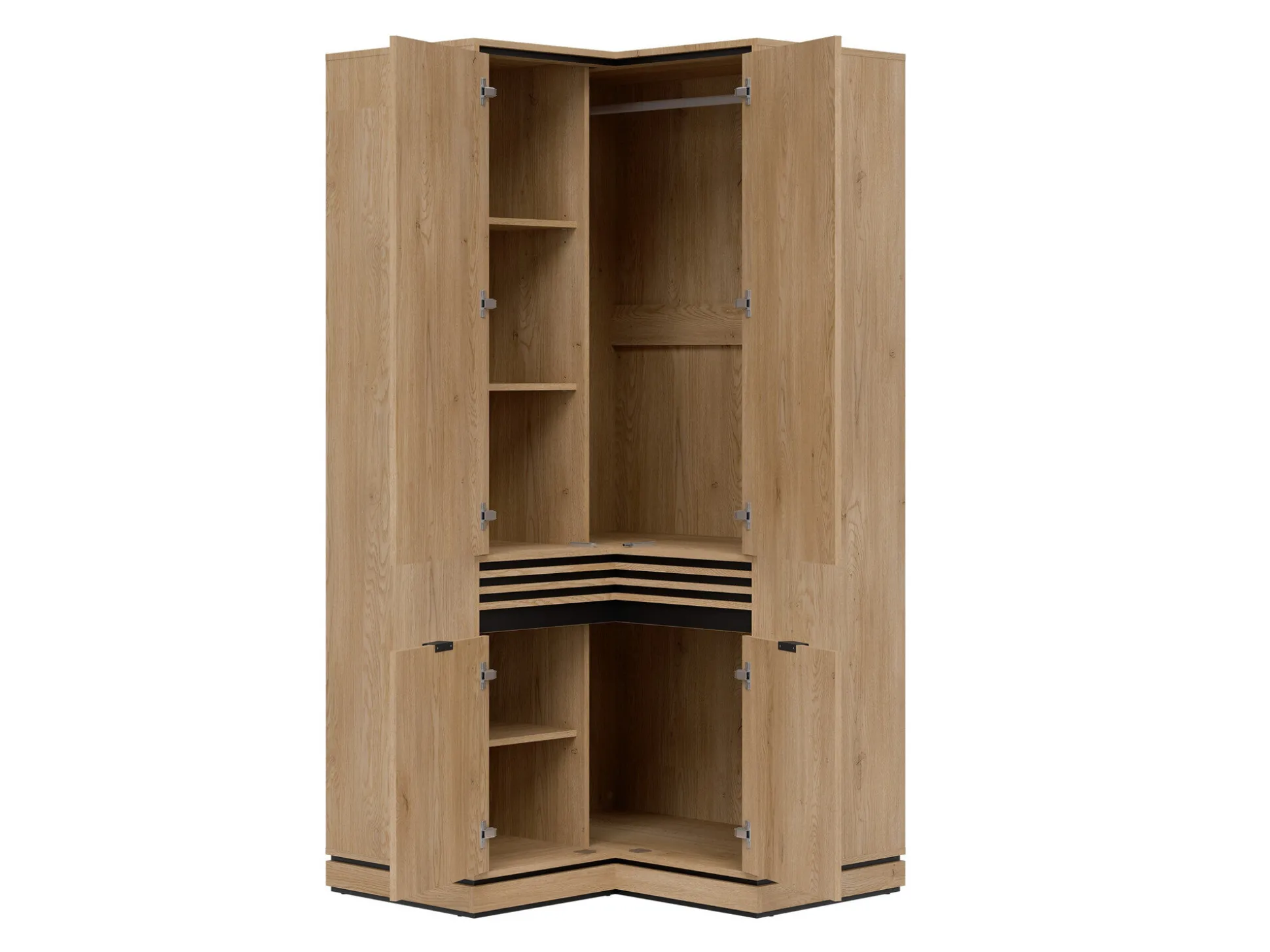 Hjørnegarderob Cavtole 110