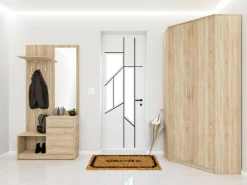 Hjørnegarderob Novsore 119 (Sonoma eg)