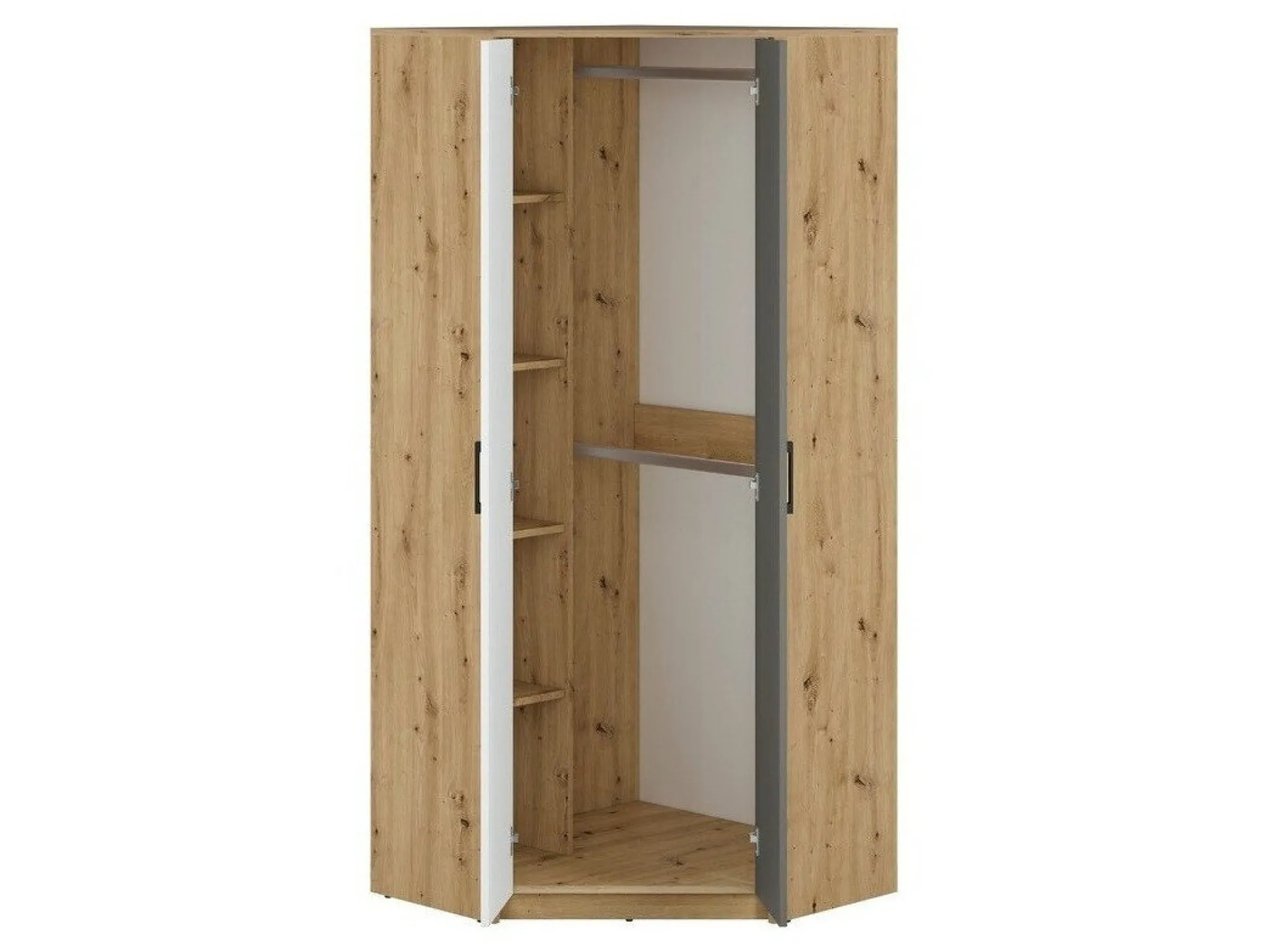 Hjørnegarderob Nucavu 110