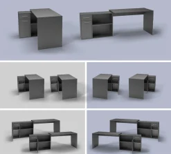 Hjørneskrivebord Affectus