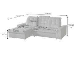 Hjørnesofa Boston 587 (Voss 15)