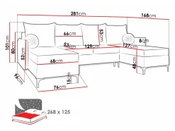 Hjørnesofa Clovis 111 (Manila 02)