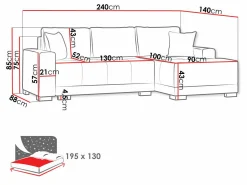 Hjørnesofa Columbus 103