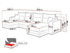 Hjørnesofa Comfivo Fortuna
