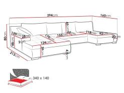 Hjørnesofa Comfivo Oliva (Velo 637)