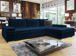Hjørnesofa Comfivo Olivetum III (Magic Velvet 2216 + Magic Velvet 2216 + Magic Velvet 2217)