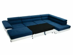 Hjørnesofa Comfivo Ruta IV (Uttario Velvet 2979 + Senegal 825)