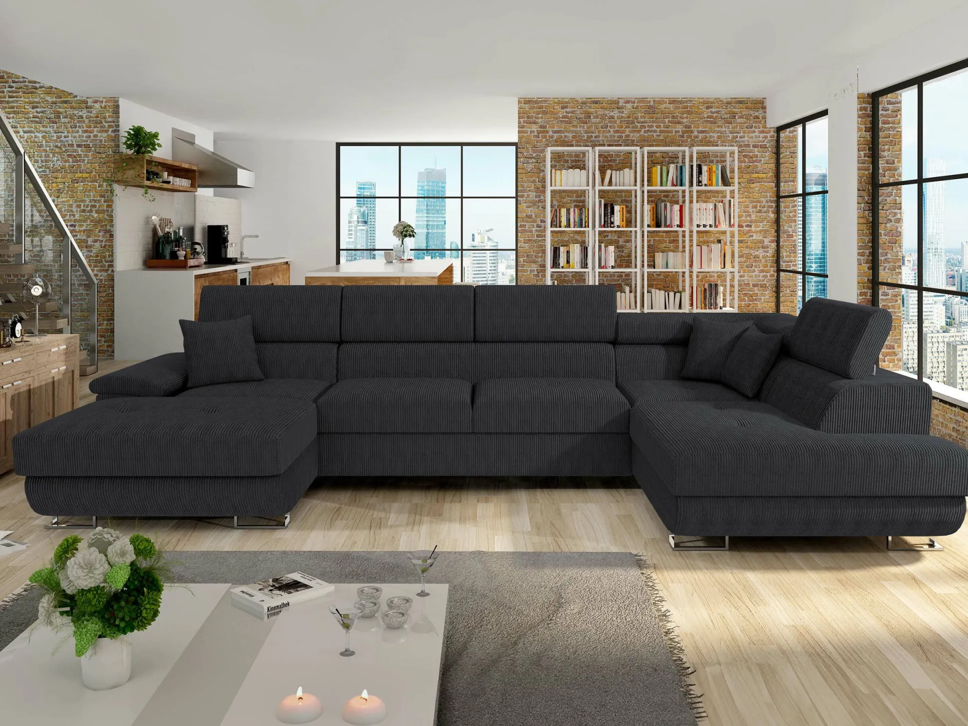 Hjørnesofa Comfivo Ruta (Poso 135)