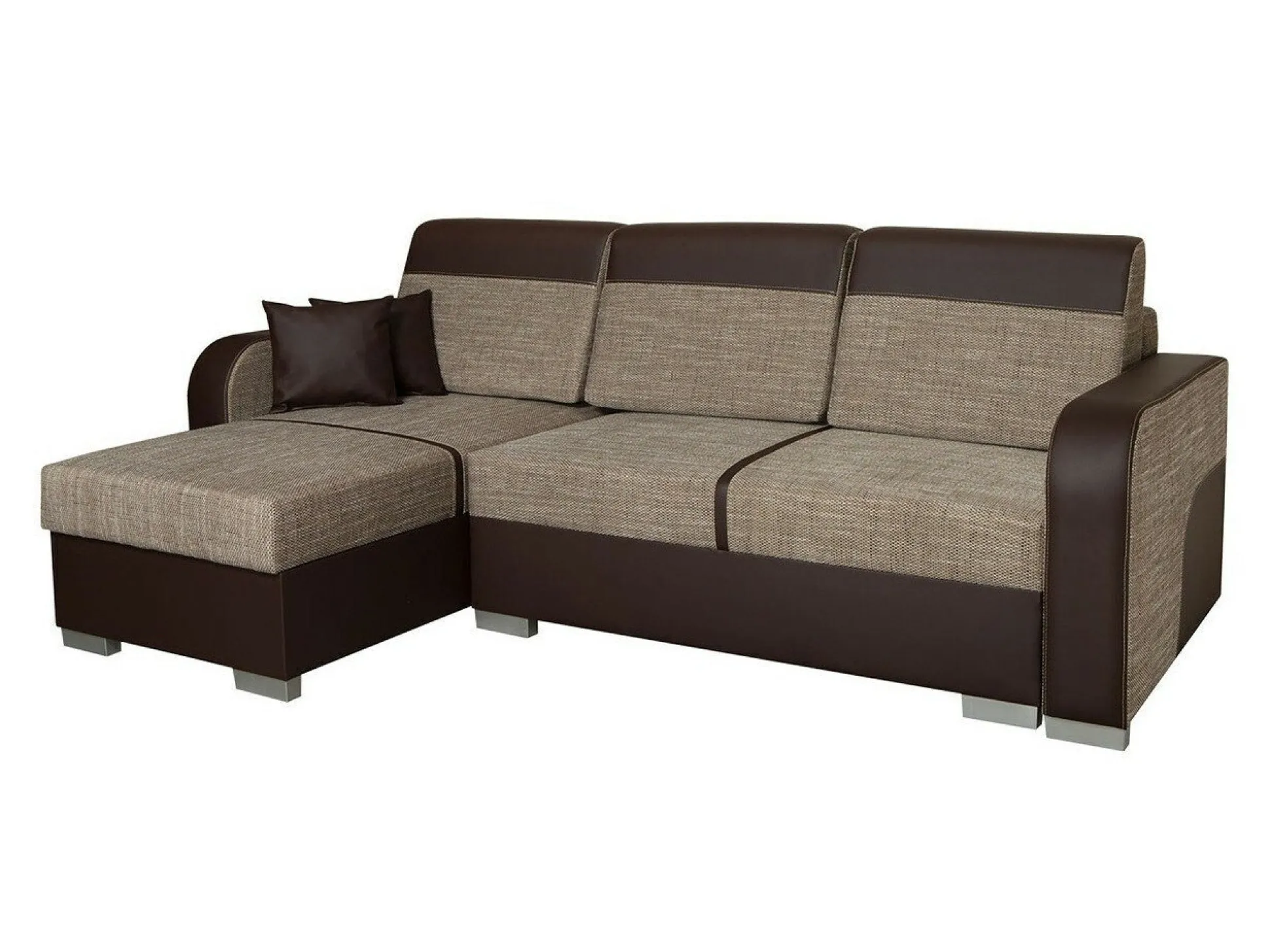 Hjørnesofa Edinburg 102 (Cayenne 1113 + Nevada 04)