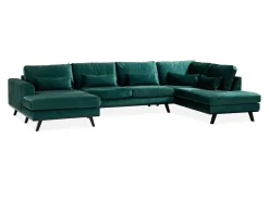 Hjørnesofa Floromo 101 (Monolith 37)