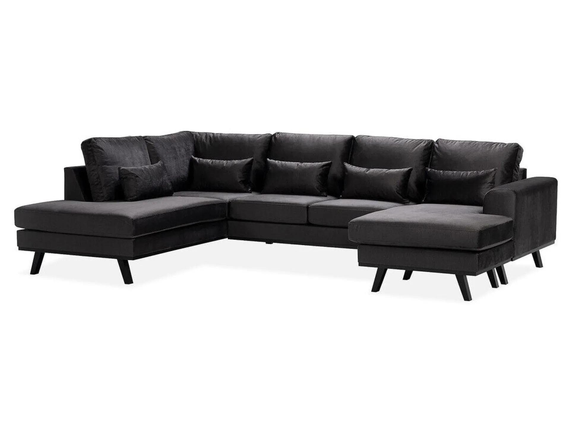 Hjørnesofa Floromo 121 (Monolith 95)
