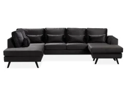 Hjørnesofa Floromo 121 (Monolith 95)