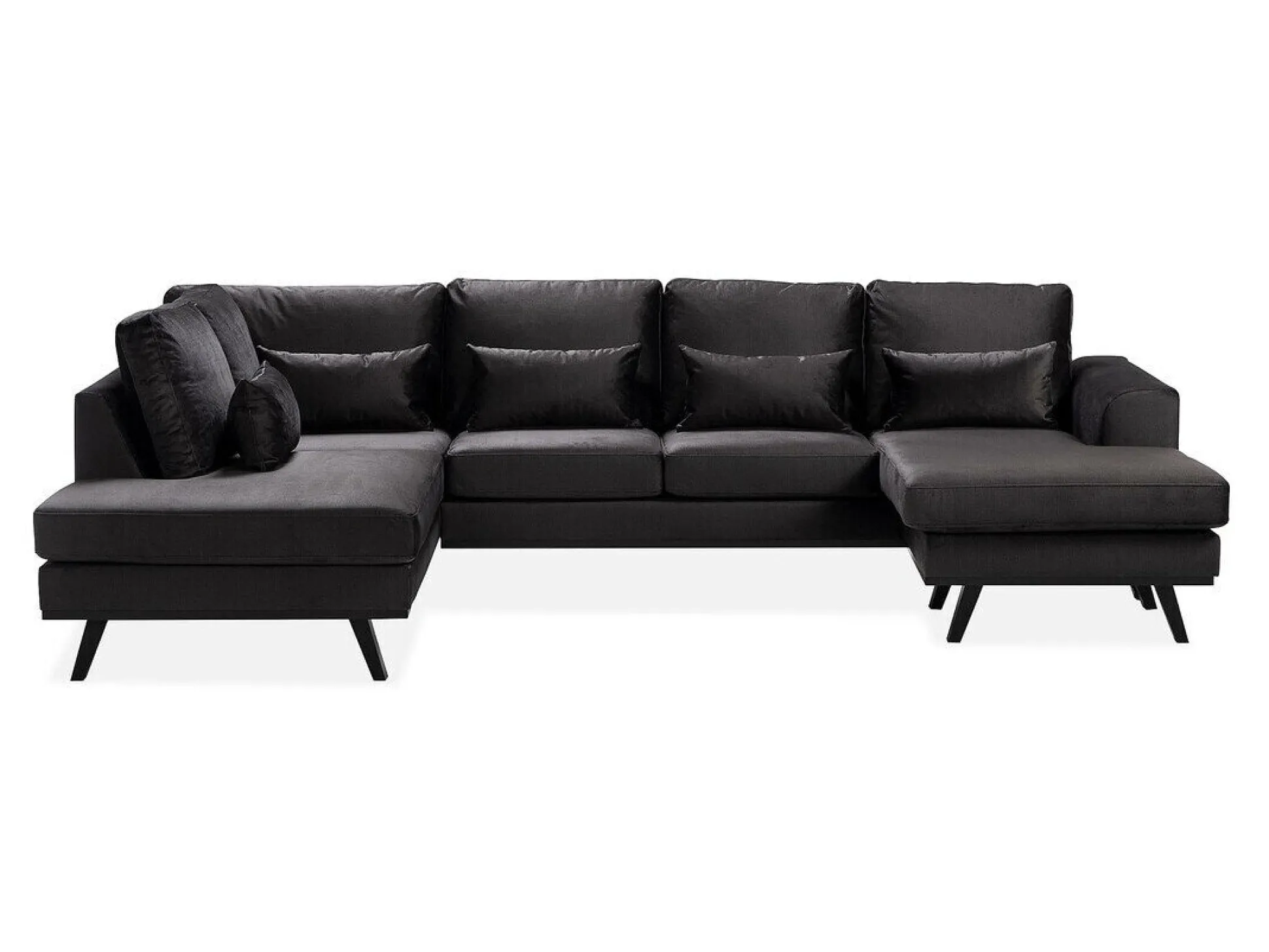 Hjørnesofa Floromo 121 (Monolith 95)
