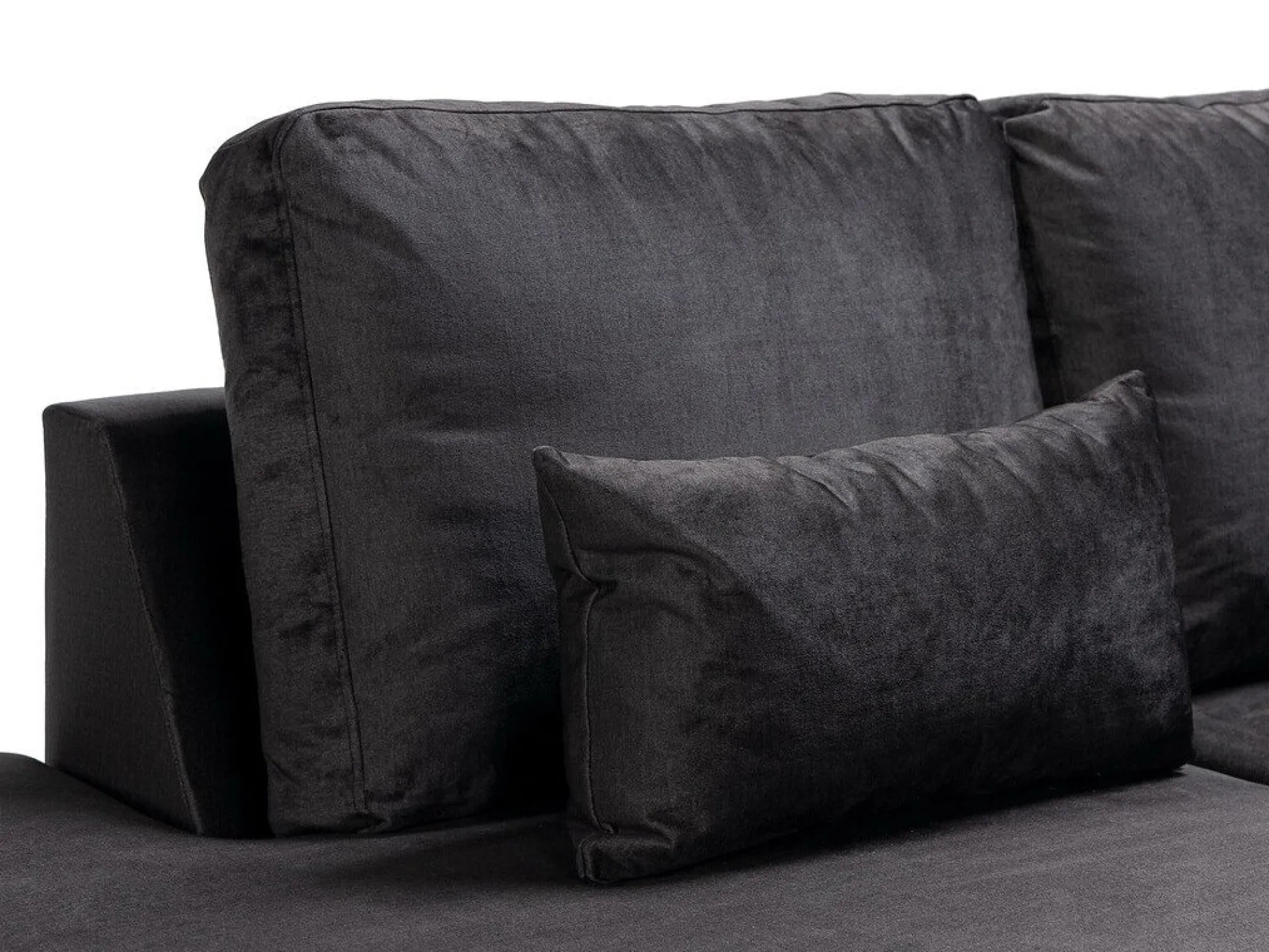 Hjørnesofa Floromo 121 (Monolith 95)