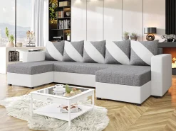 Hjørnesofa Memphis 121 (Soft 017 + Lawa 05)