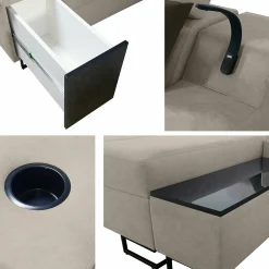 Hjørnesofa Sarasota 160 (Uttario Velvet 2980 + Uttario Velvet 2973)