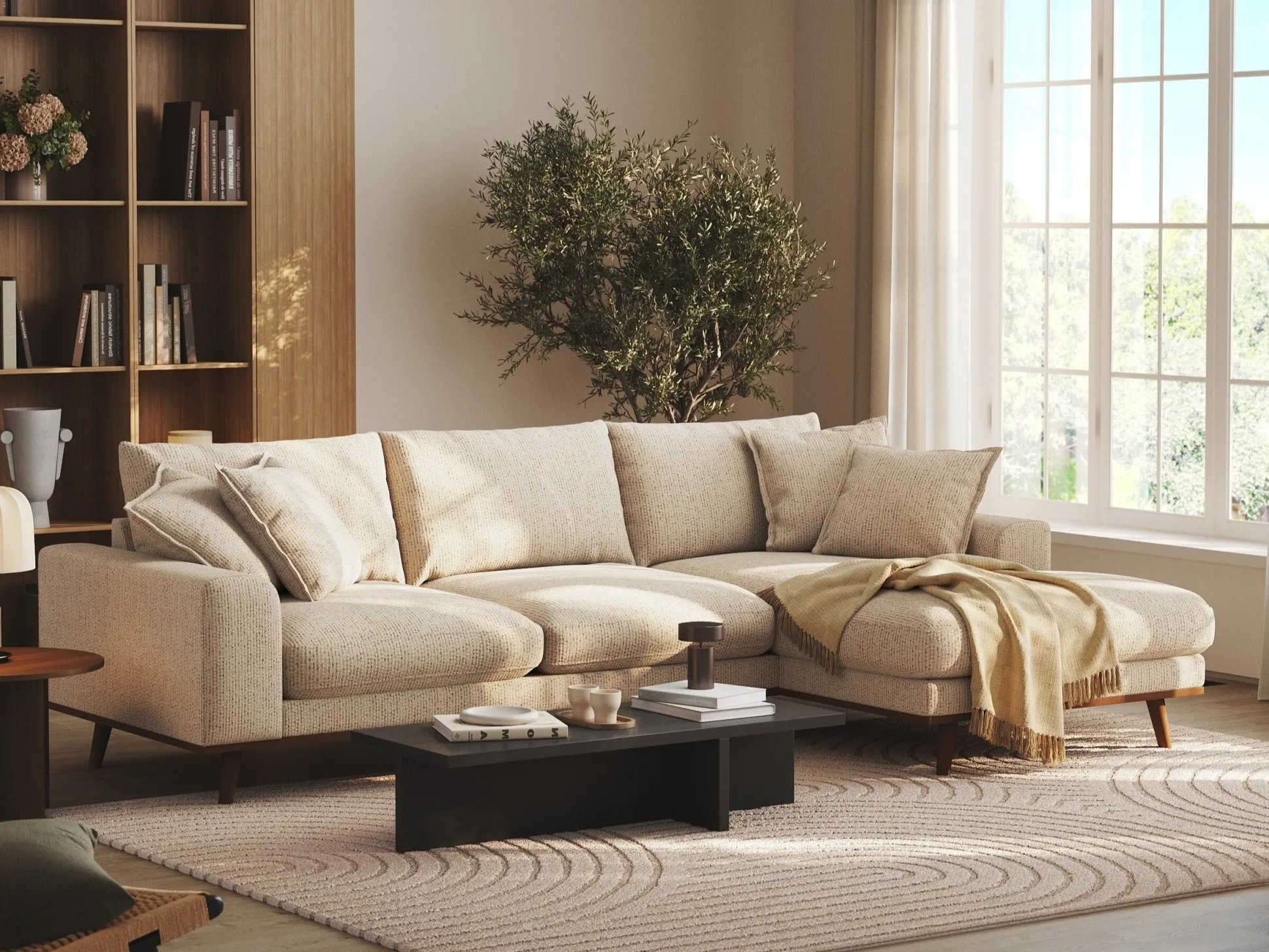 Hjørnesofa Seattle 216 (Silencio 06)