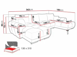 Hjørnesofa Signis I (Velo 636)