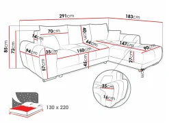 Hjørnesofa Signis (Velo 623)