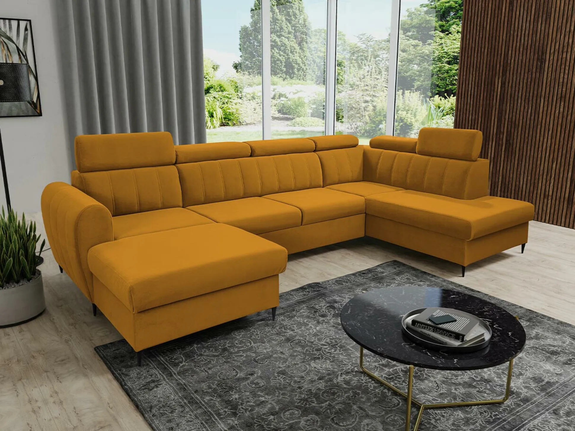 Hjørnesofa Temple 128 (Kronos 01)