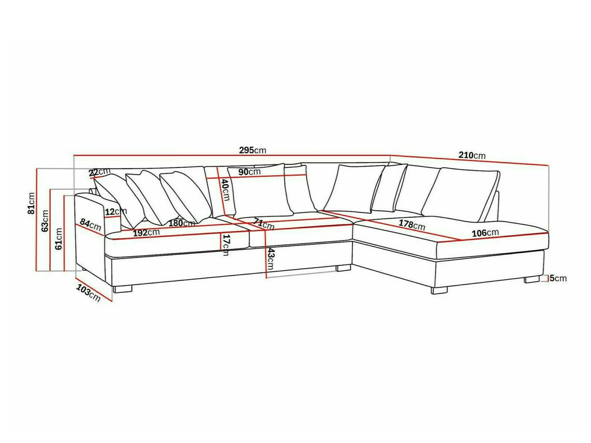 Hjørnesofa Tivsoe 102 (Fresh 01)