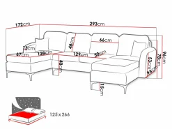 Hjørnesofa Torlua 104 (Manila 02)
